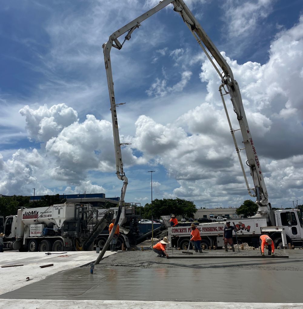 Commercial Concrete project 1