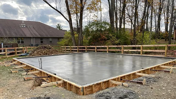 Garage Floor Slabs project 1
